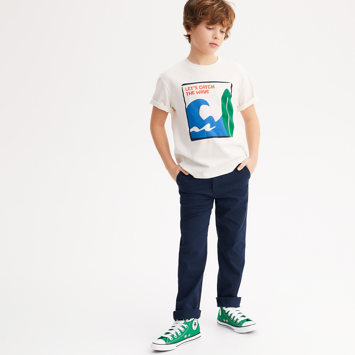 COLEÇÕES LA REDOUTE<br>Calças chino