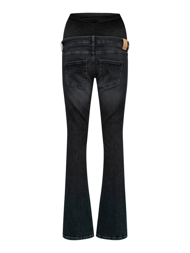 ONLY MATERNITY Bootcut-Jeans »OLMBLUSH MID WAIST FLARED DNM BOX NOOS«