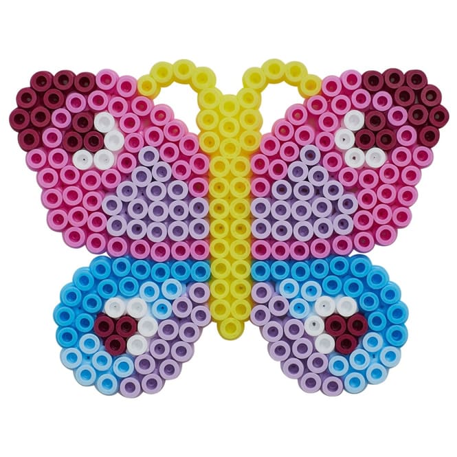 Hama - Bügelperlenset Schmetterling/Blume - ca. 1.100 Perlen