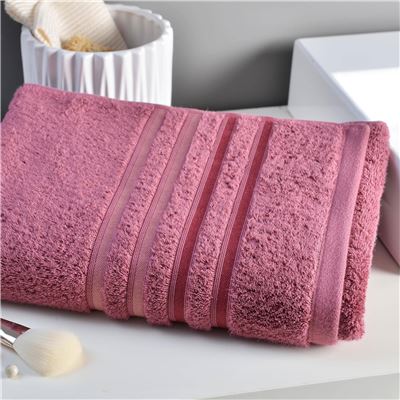 Linge de toilette liteau rayures - 560 g/m²
