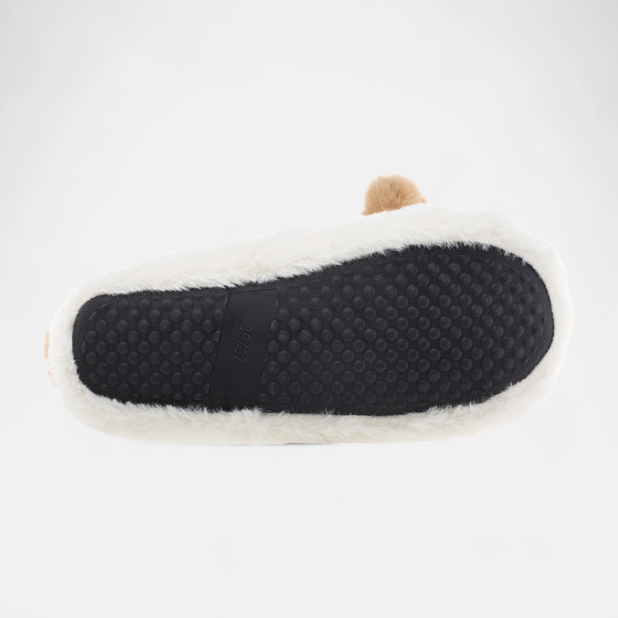 Chaussons ballerines Femme beige