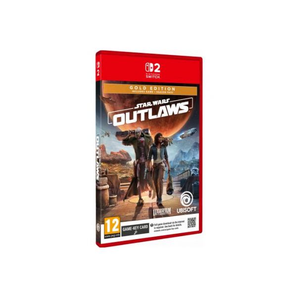 Star Wars: Outlaws Gold Edition (Game Key Card) Nintendo Switch 2 Pré-Venda