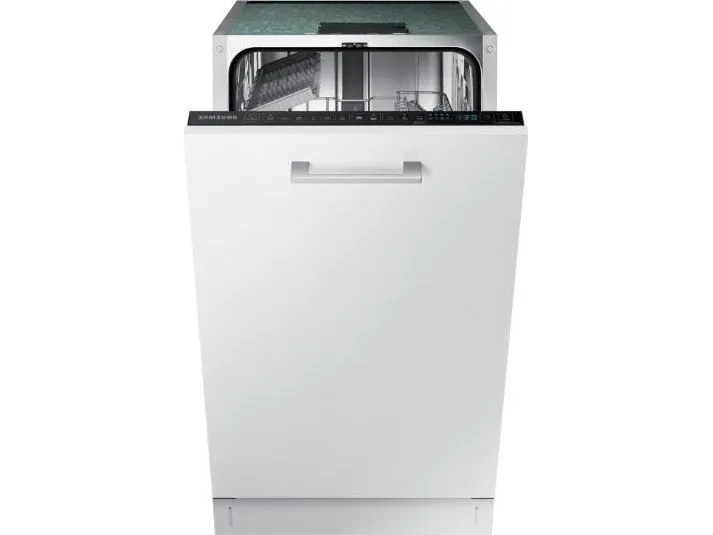 Samsung DW50R4060BB, Fuldt indbygget, Slimline (45 cm), Touch Control, Kurv