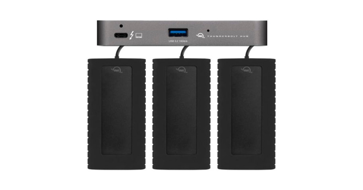 OWCThunderbolt Hub dockingstation  (Grijs/zwart)