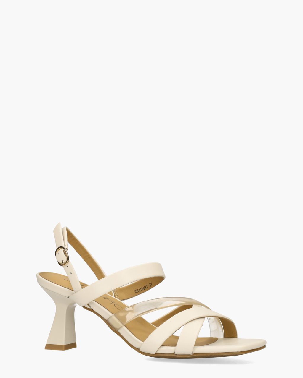 Di Lauro Wiamy-2 Off-White Damessandalen