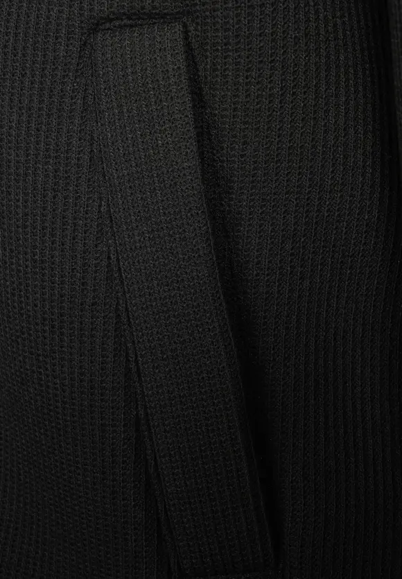 Outdoor Strickjacke - Black
