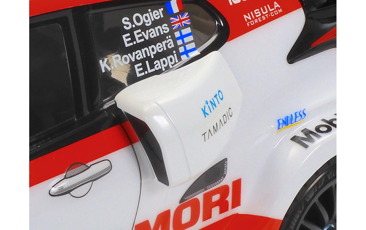 Tourenwagen Toyota GR Yaris Rally1 TT-02 Kit mit ESC, 1:10<br>Toyota GR Yaris Rally1 Hybrid On-Road Modell auf bewährtem TT02 Chassis