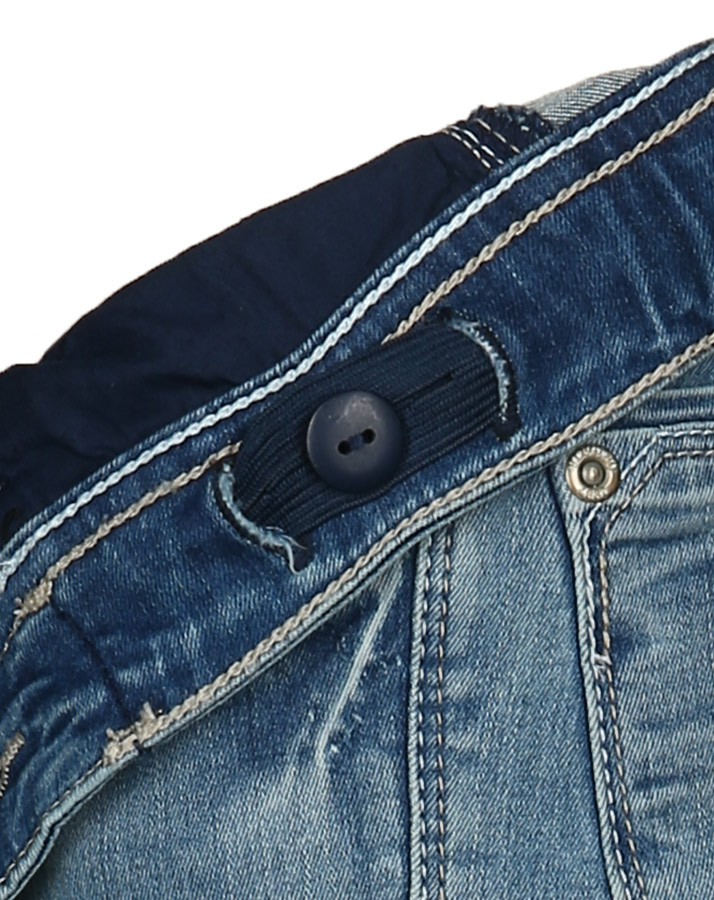 Jeans-Hose APACHE Skinny Fit in mid blue wash