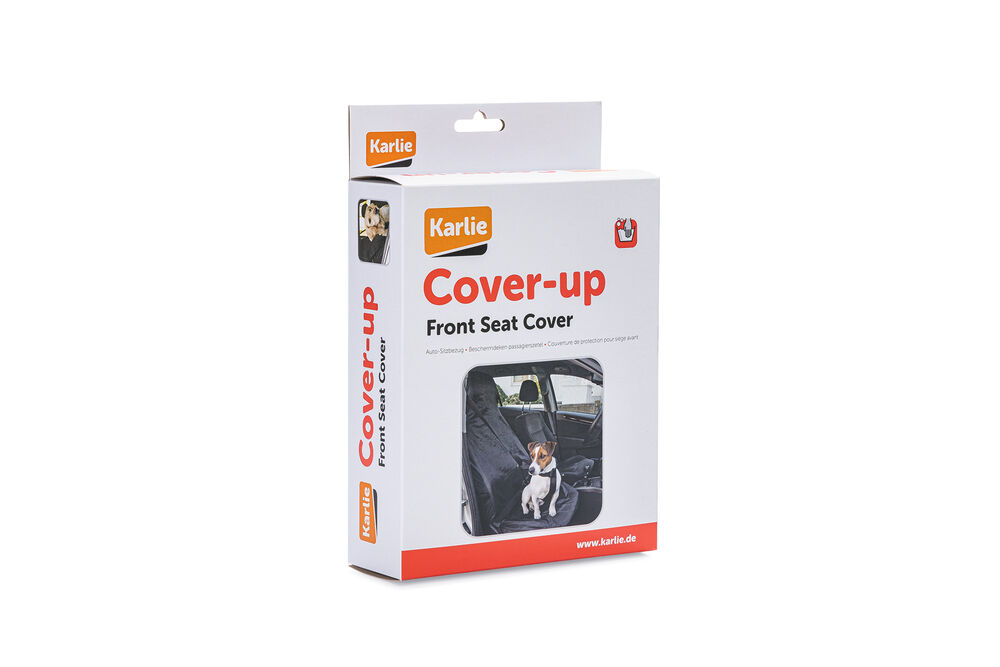 Karlie Cover-up - Autostoel Beschermhoes Hond - zwart - 1x130x1 cm