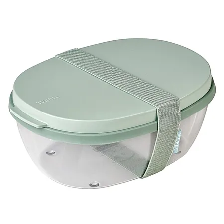 Mepal Salatbox Ellipse - Nordic sage