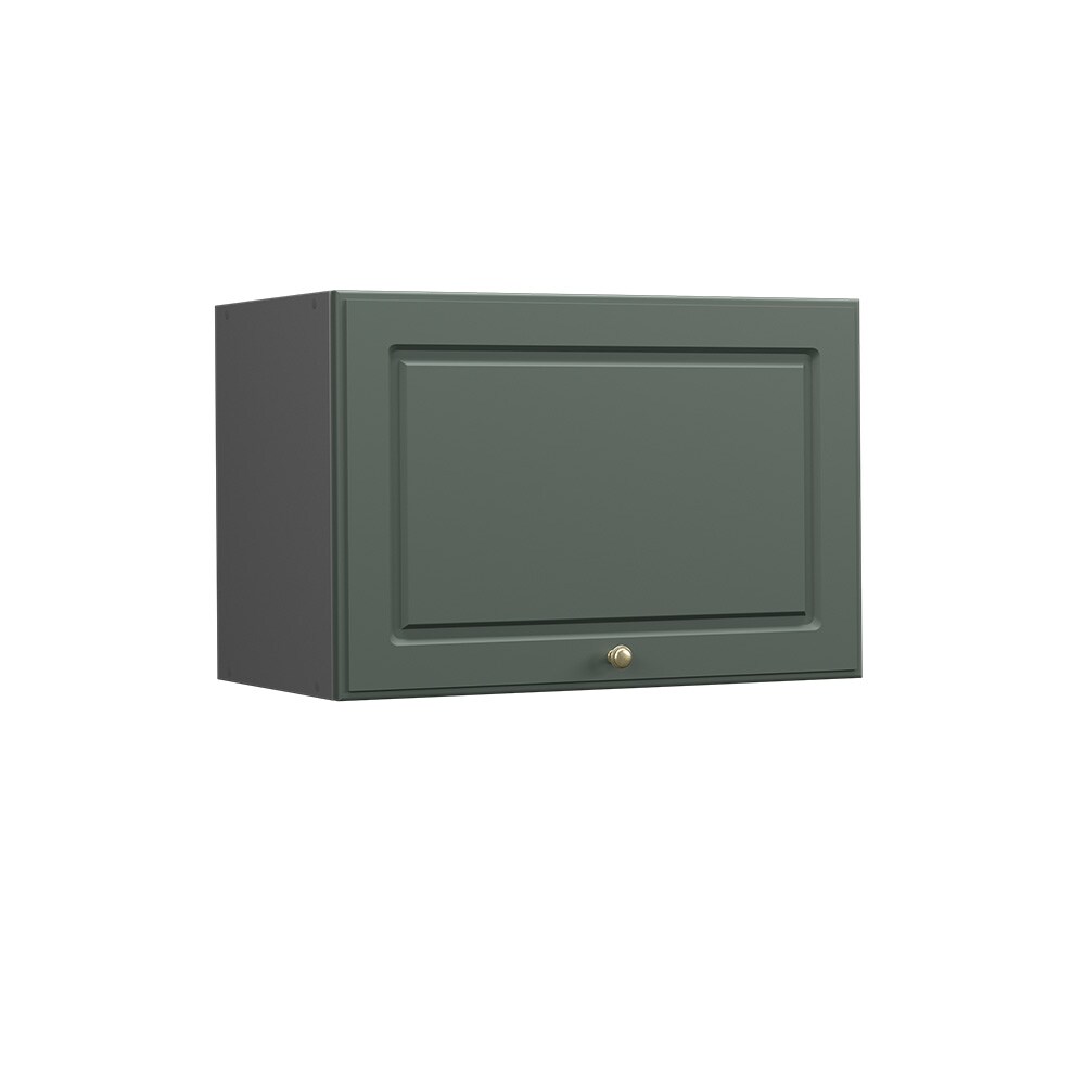 Vicco Hängeschrank Küchenschrank Küchenmöbel Fame-Line Anthrazit Grün-Gold Landhaus 60 cm Küche Einbauküche Hängeschrank Klapptür Dunstabzugshaube Küchenzeile