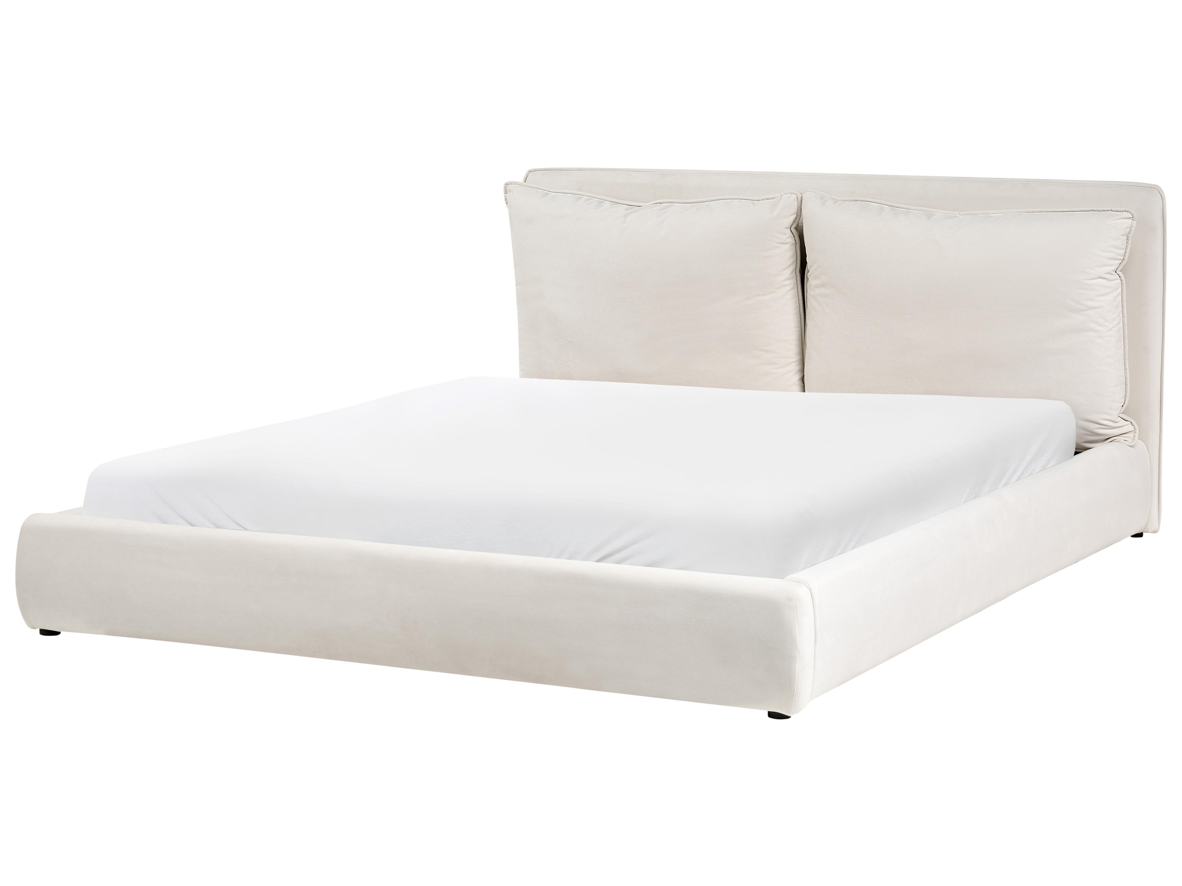 Waterbed Stof BAJONNA 180 x 200 cm Lichtbeige