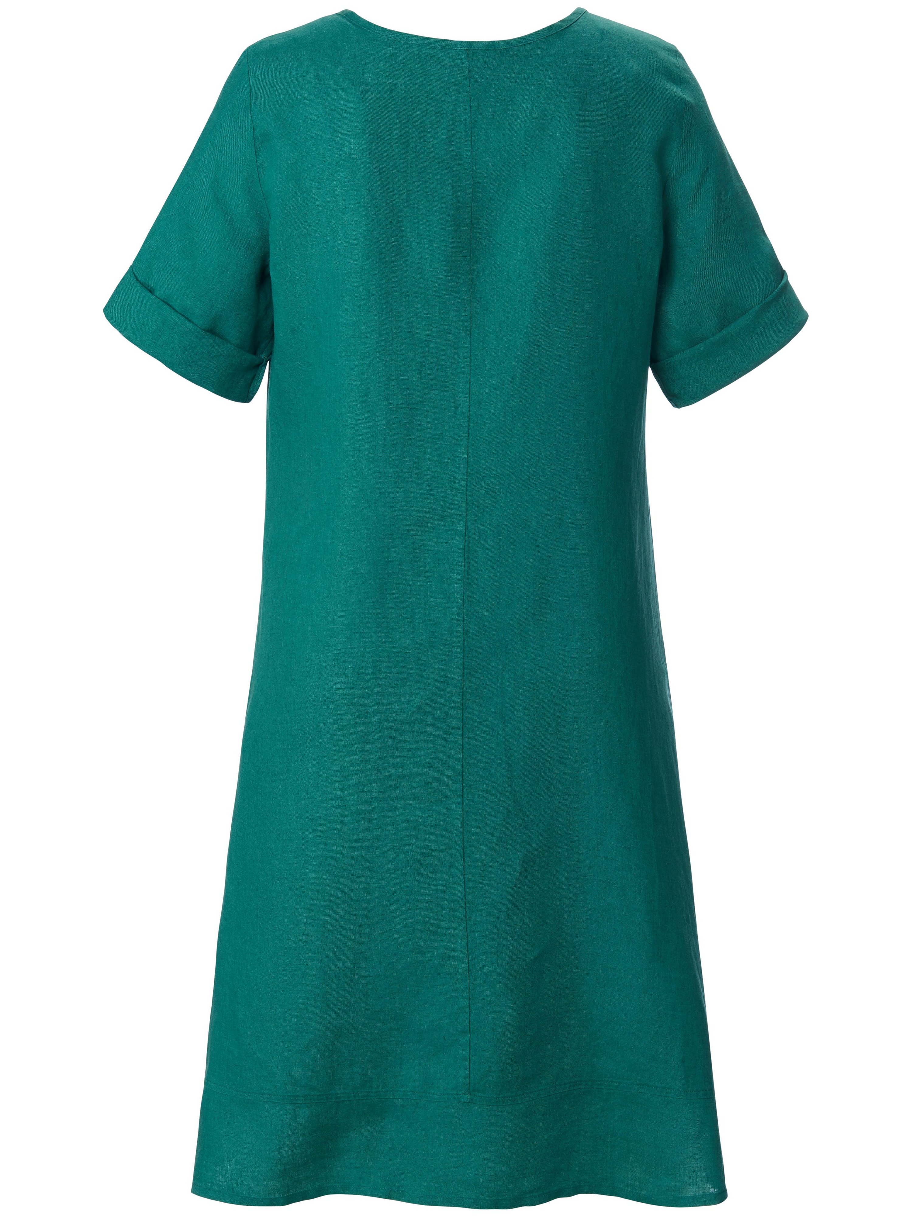 Kleid aus 100% Leinen mit 3/4-Arm