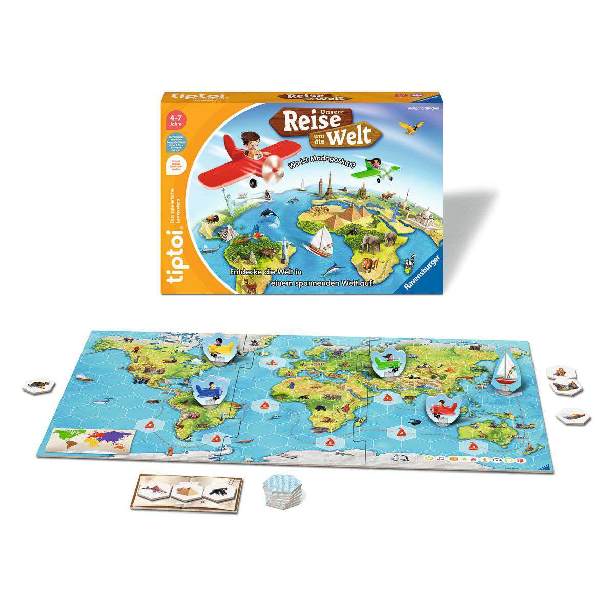 Ravensburger Spiel tiptoi® Unsere Reise um die Welt