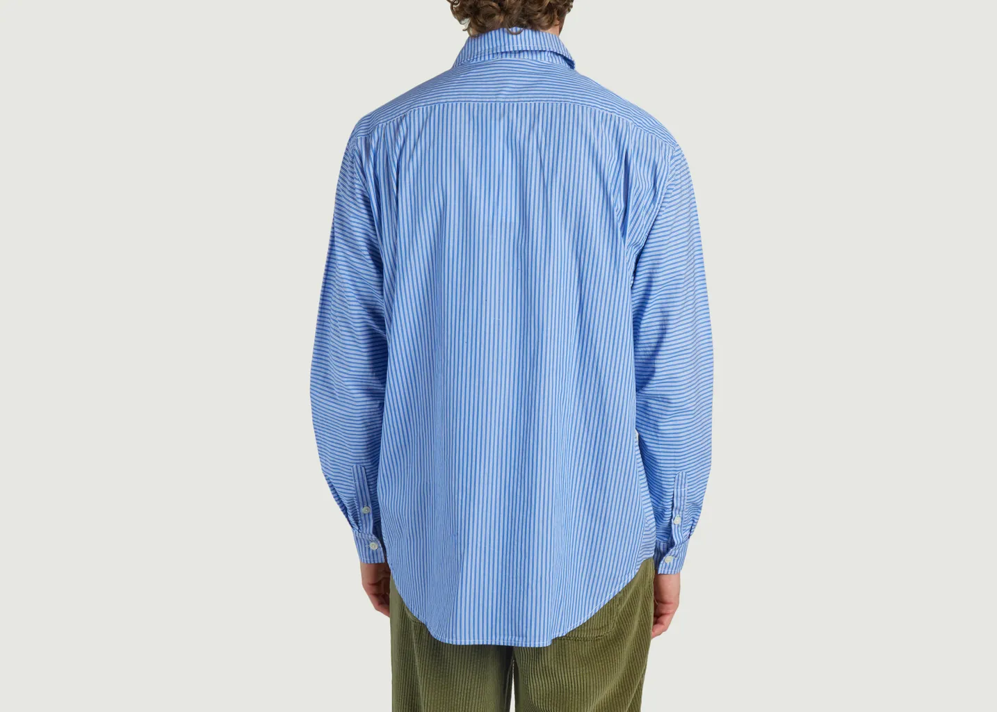 Chemise rayée coupe ample Zatybay American Vintage