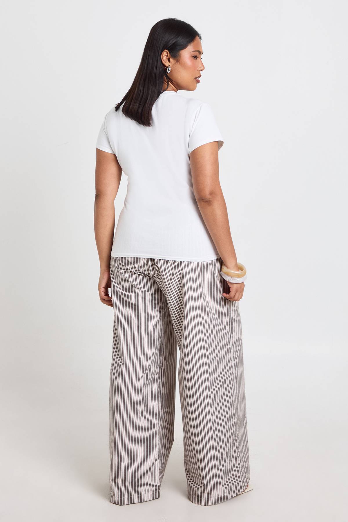 boohoo T-shirt Ajusté Grande Taille Imprimé Coquillages