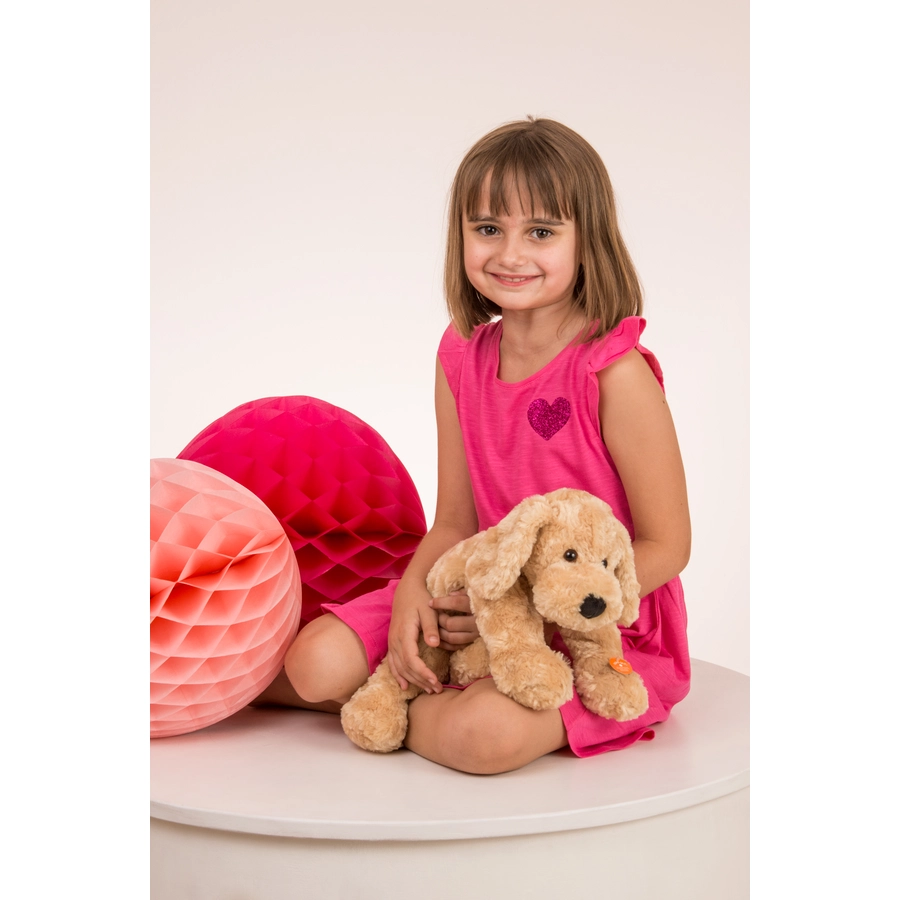 Teddy HERMANN® Teddy Schlenkerhund beige 40cm