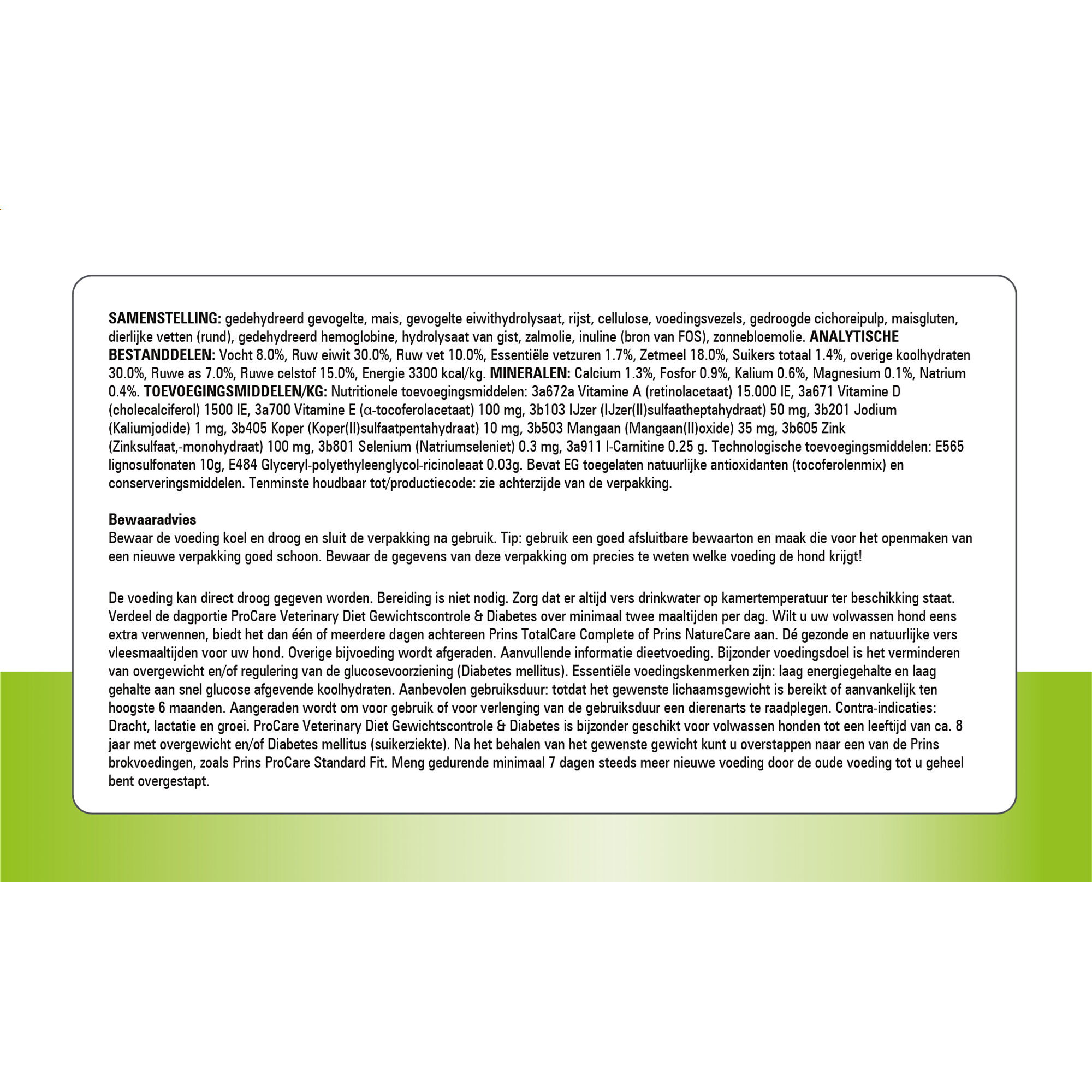 Prins ProCare Pressed Diet Weight Reduction & Diabetic