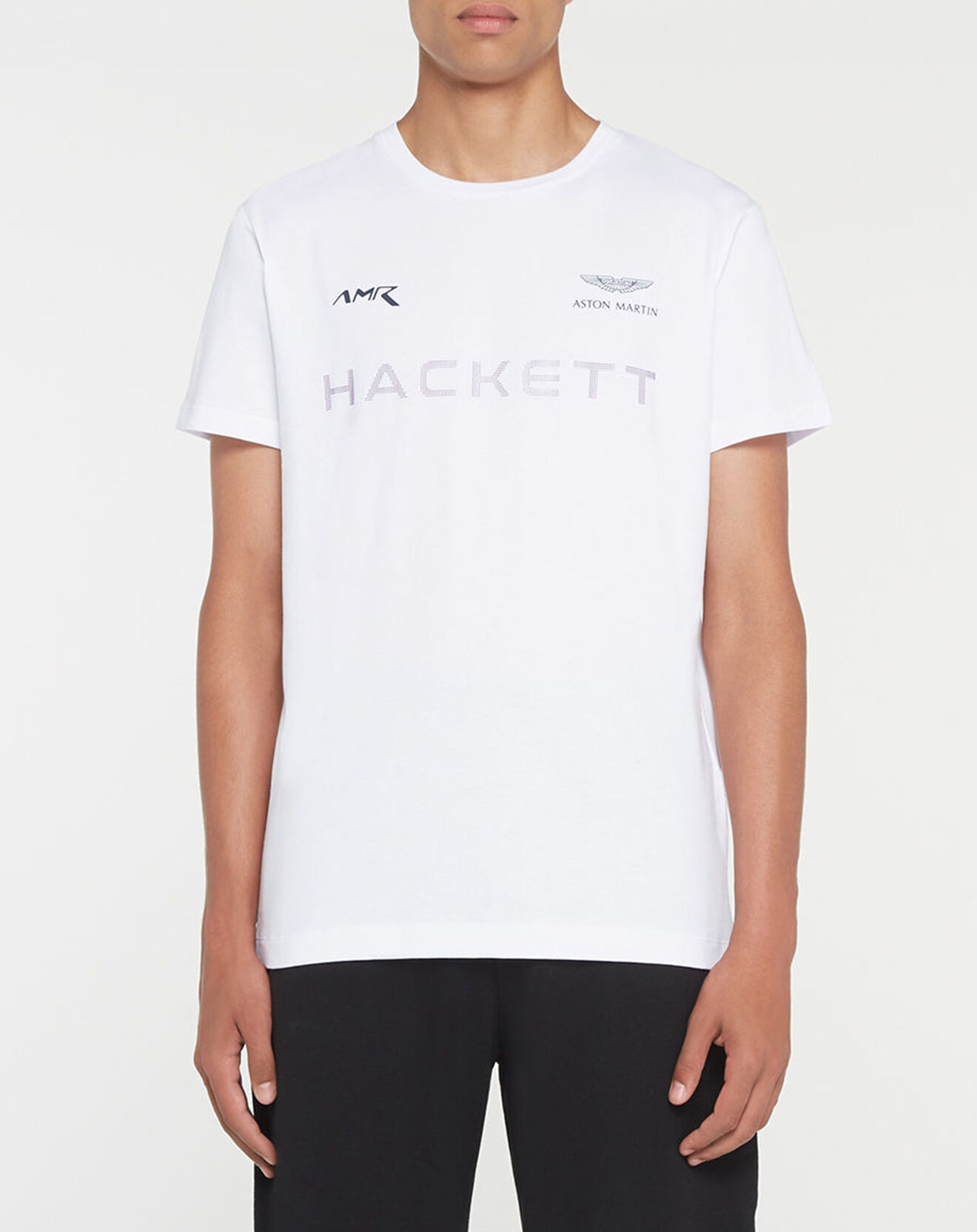 Hackett London T-Shirt Aston Martin Racing blanc