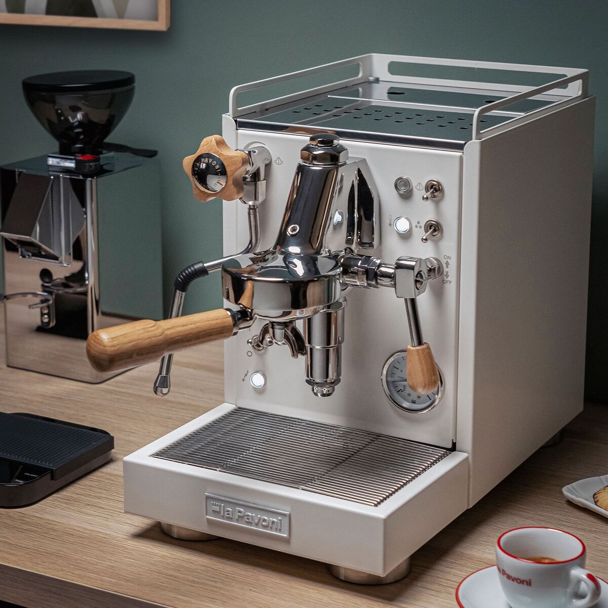 Cellini Mini espressomaskin, hvit