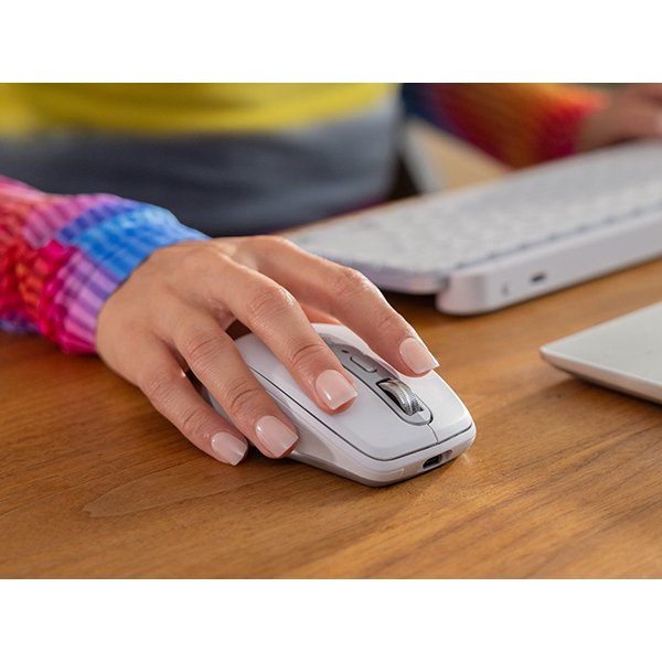 Logitech MX Anywhere 3S for Business souris Bureau Droitier RF sans fil + Bluetooth Laser 8000 DPI