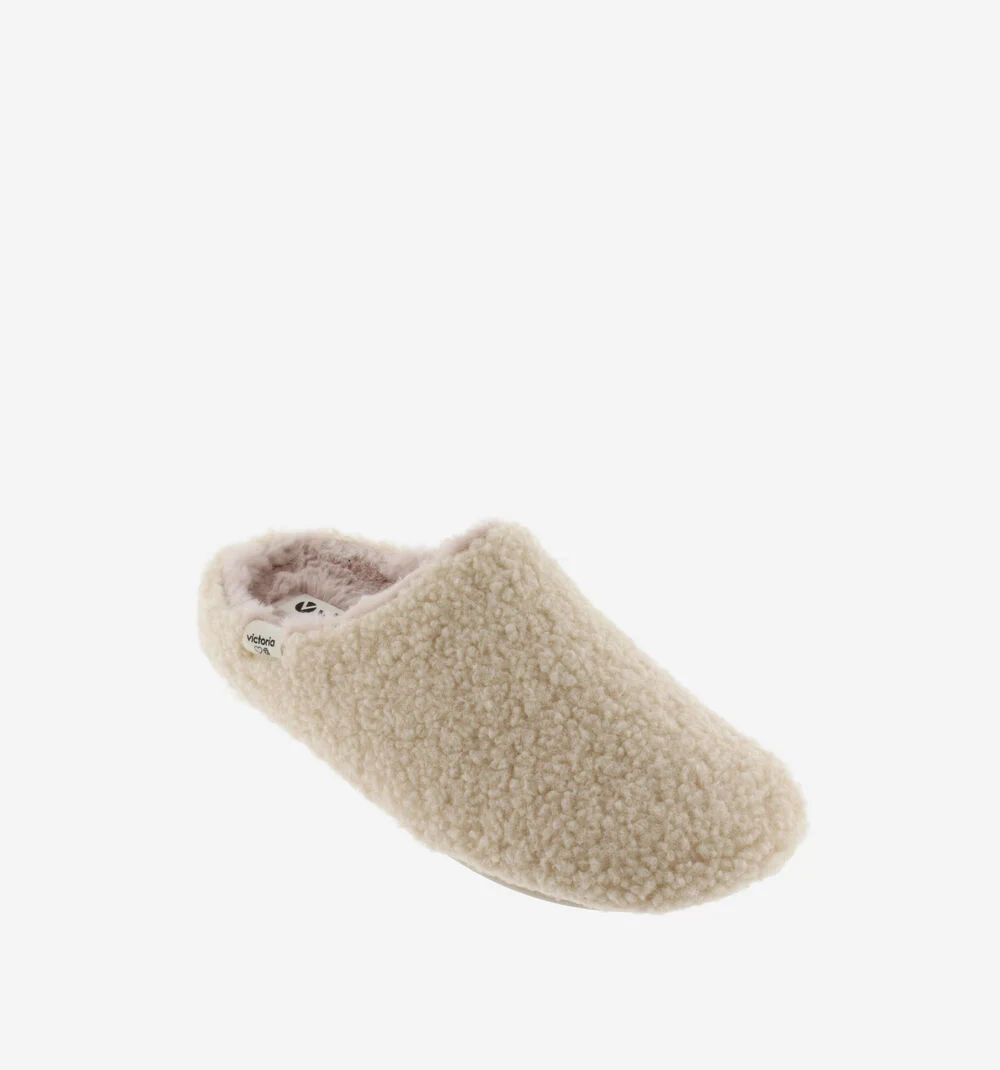NORTE PEAU DE MOUTON Pantoufles pour femmes peau de mouton BEIGE
