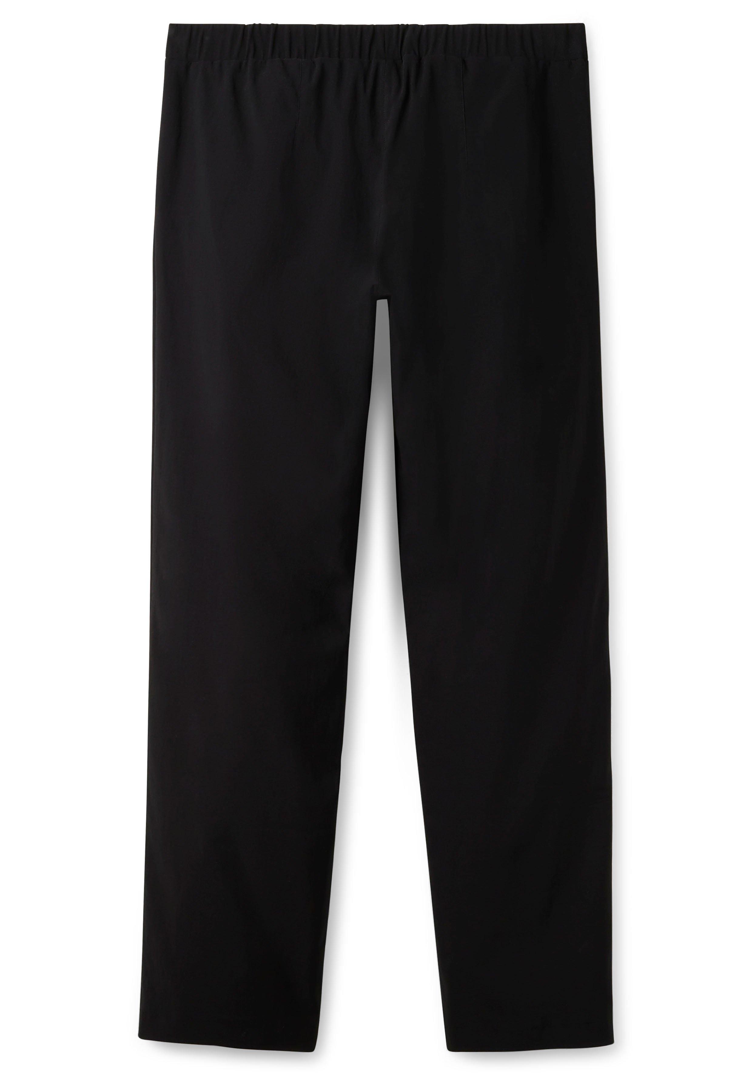 Bengalinhose mit Schlitzen vorn am Saum