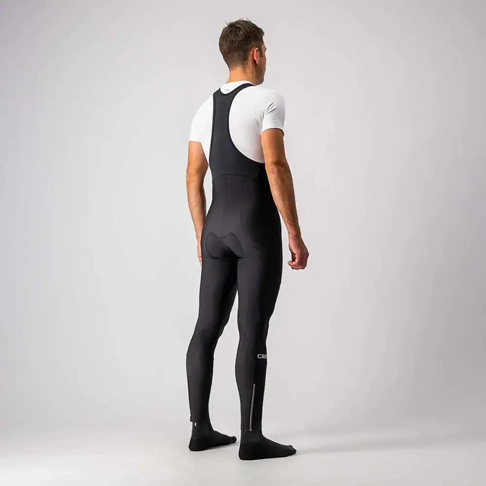 Castelli Entrata Fietsbroek Lang Met Zeem Zwart Heren