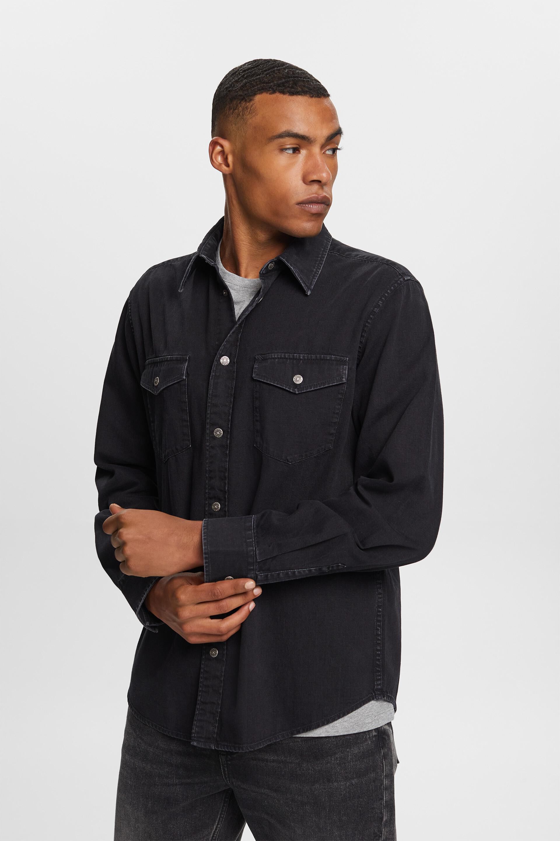 Chemise en jean, 100 % coton