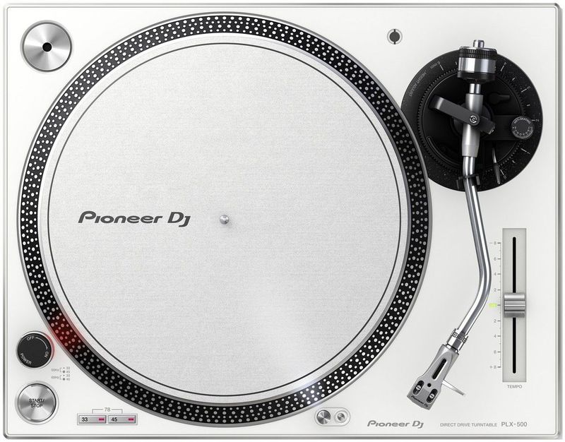 Pioneer PLX-500 Direct Drive Draaitafel Wit