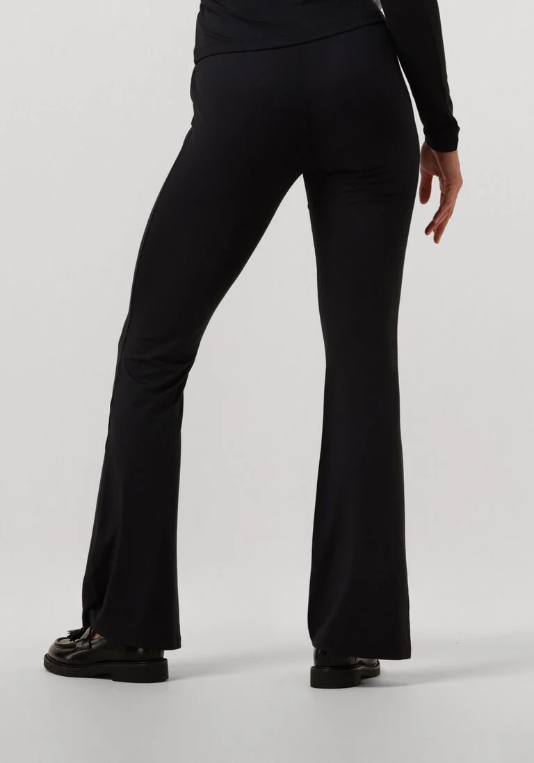 NOTRE-V zwarte notre-v flared broek nv celeste flared pants