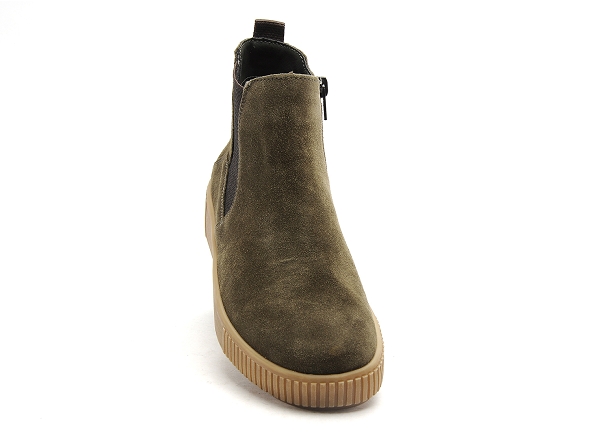 Remonte boots bottine plates femme r7994 kaki