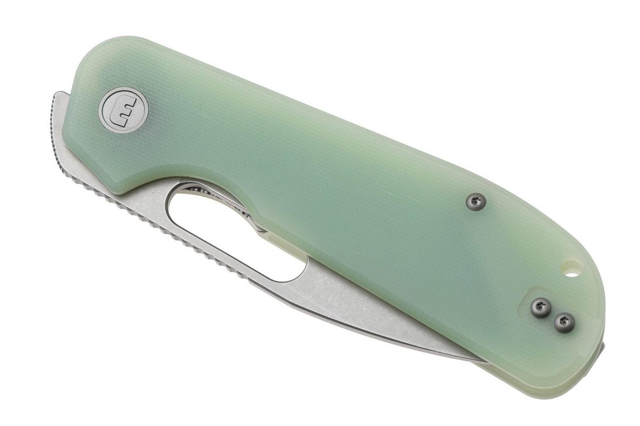 Eutektik EFD EFD-JSW-R Stonewashed 14C28N, Jade G10, zakmes