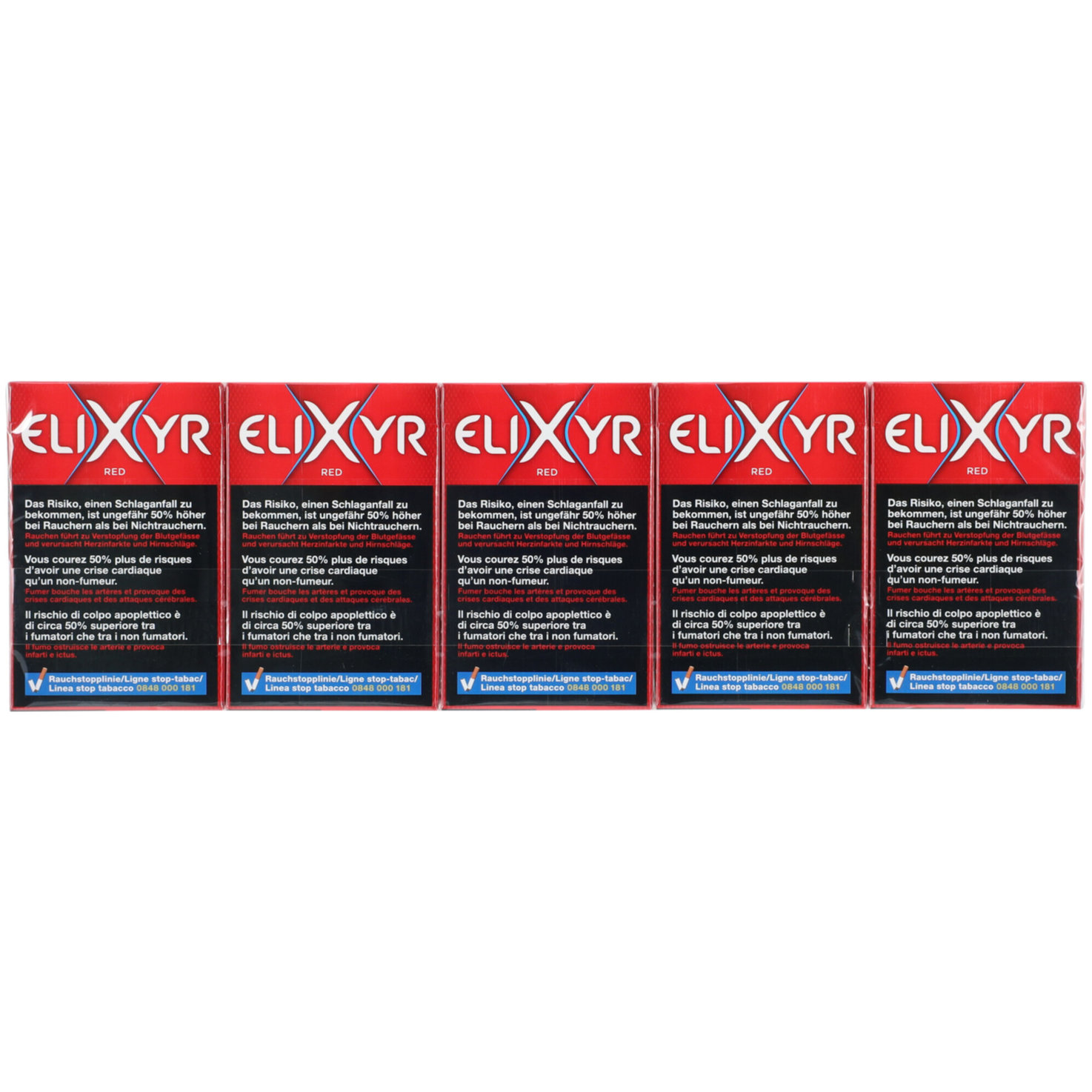 Elixyr Zigaretten Red Intense