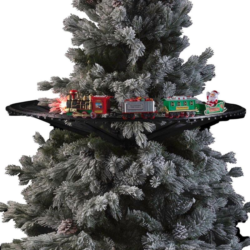 Fééric Light and Christmas LED Kersttrein om op de kerstboom te bevestigen - 89 cm