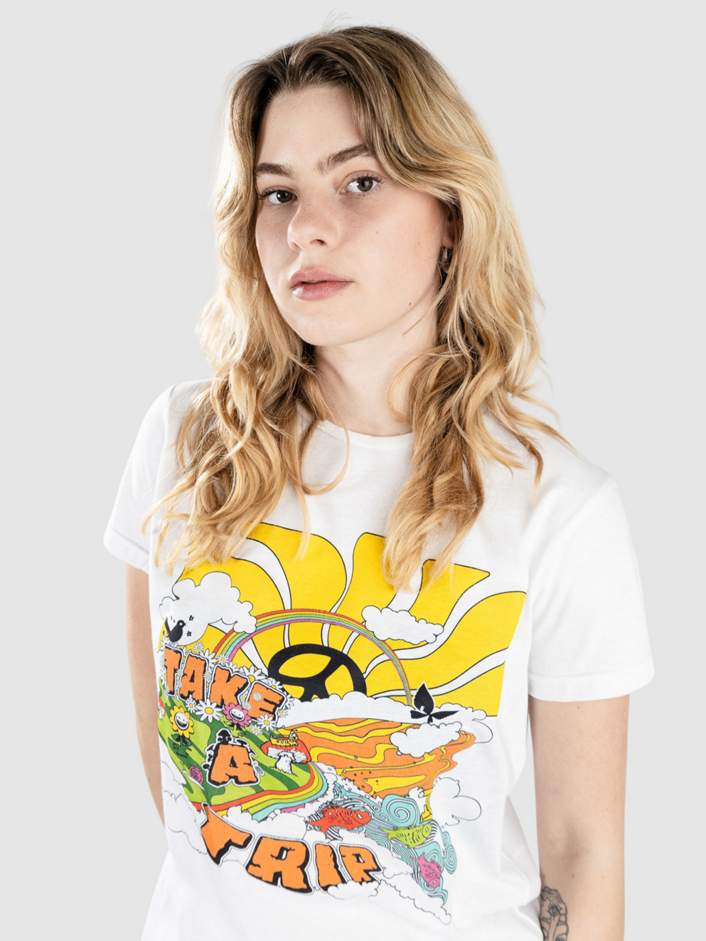 A.LAB Taking Trips T-Shirt white