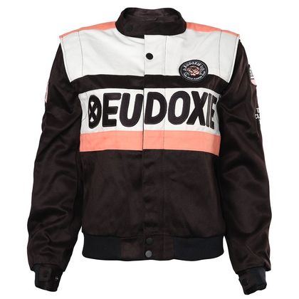 Blouson Eudoxie NASCAR RIDER - Noir / Rose