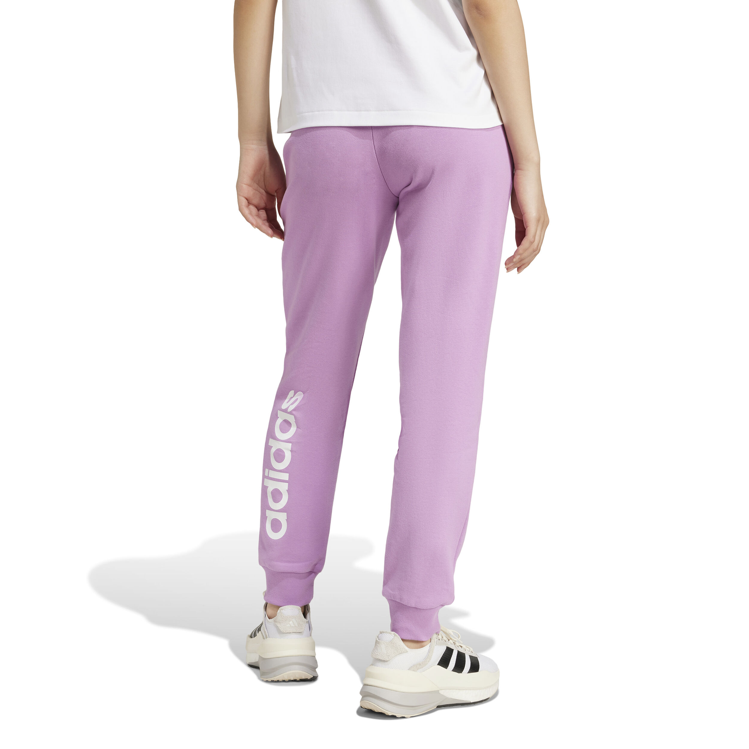 adidas Linear French Terry CF Pantalon Survêtement Femmes - Rosé