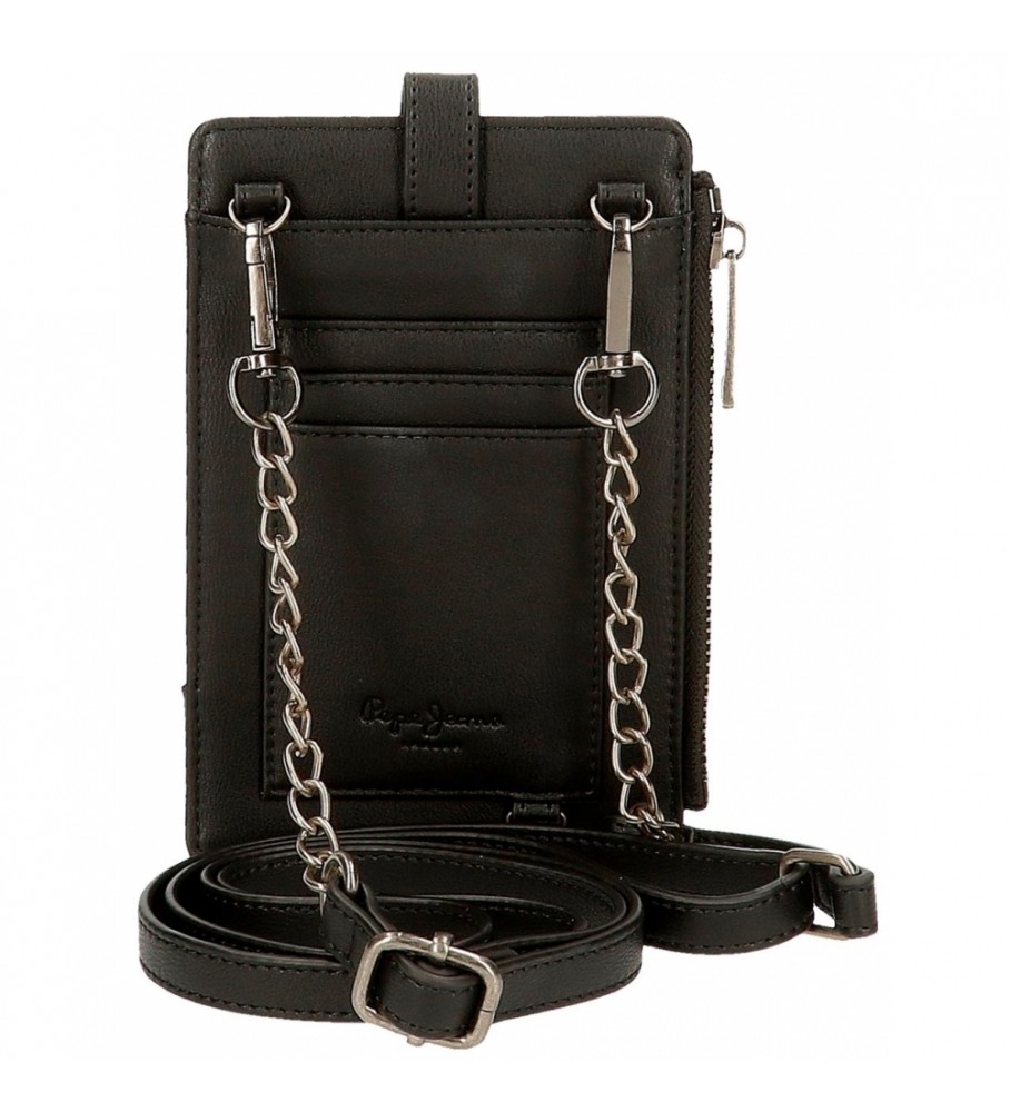 Bolsa de ombro para celular camuflada Pepe Jeans - 10,5 x 16,5 x 1 cm -