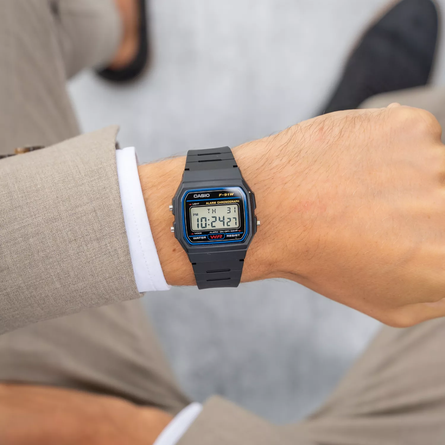Casio Timeless F-91W-1YEG