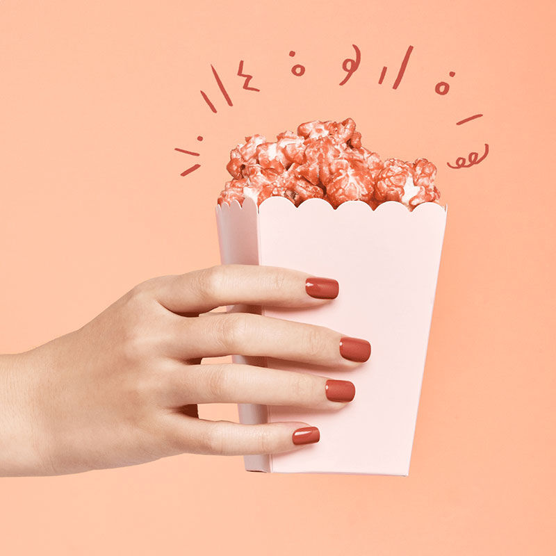 Faux ongles impress color platonic pink