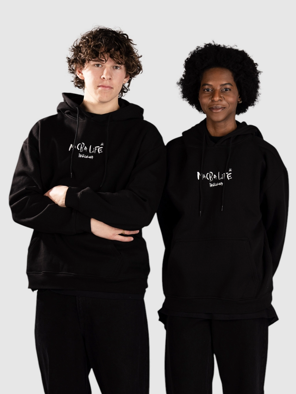 Macba Life Skateboy Hoodie black