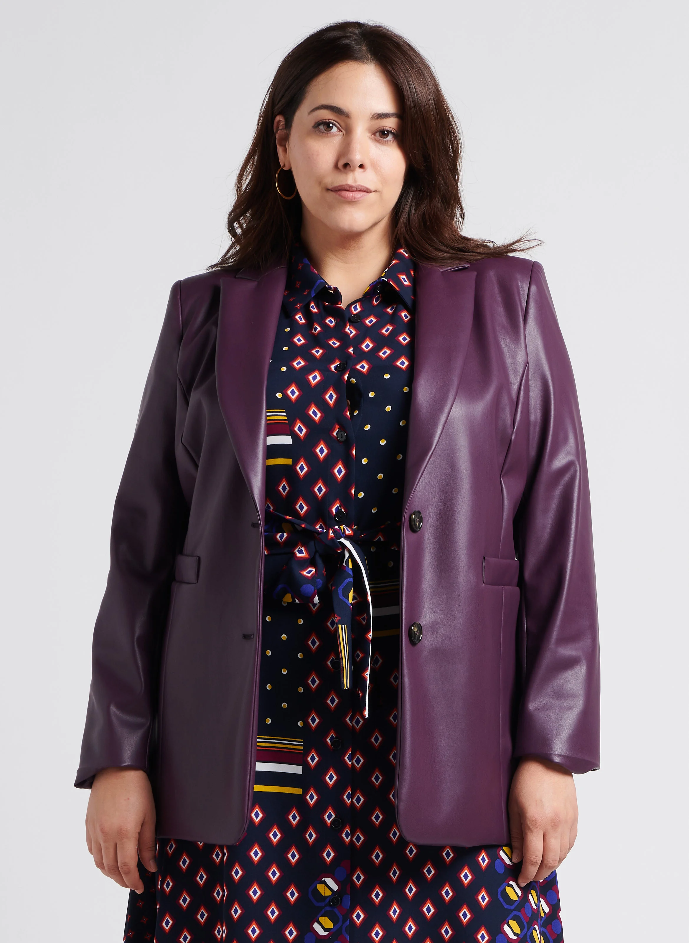 CASA - Veste col tailleur | Violet