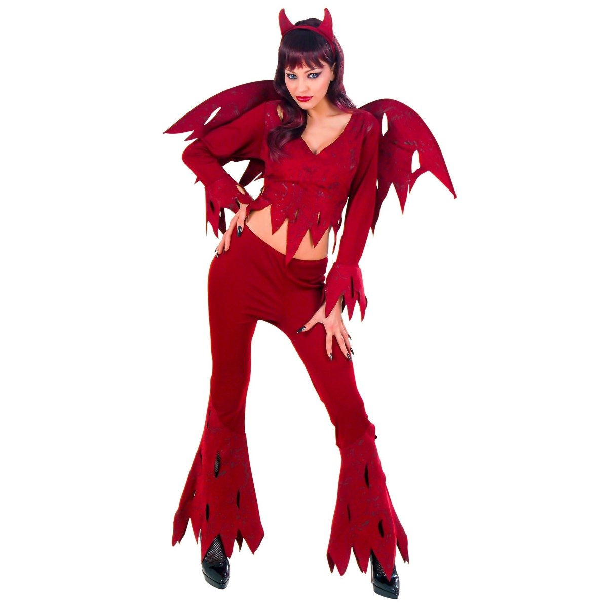 Halloween Kostuum Rood Dames Duivel