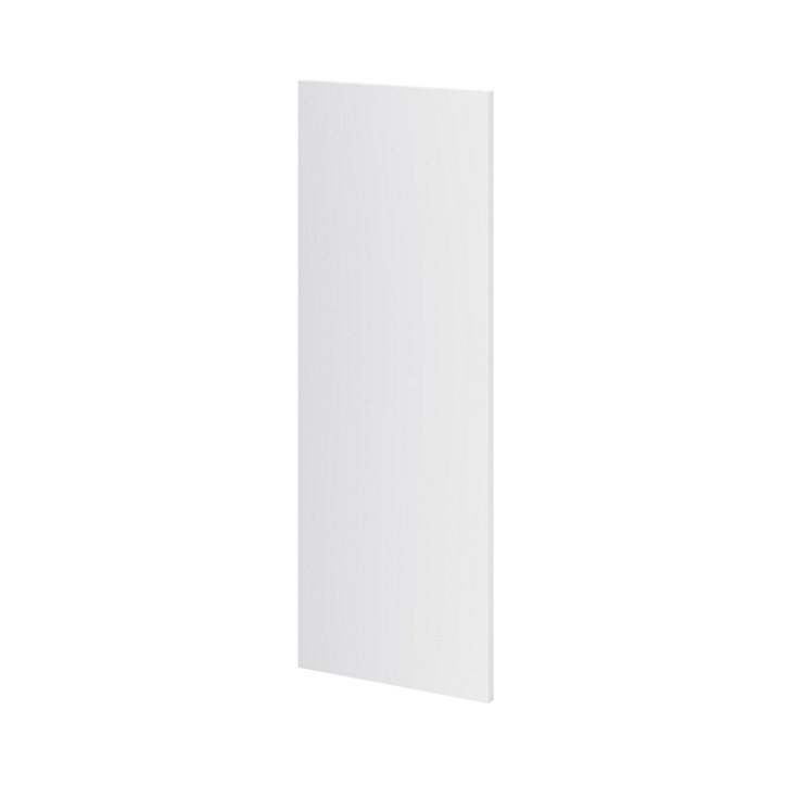 Côté de remplacement haut Goodhome Garcinia gris clair brillant H. 90 cm x l. 32 cm x Ep. 18 mm