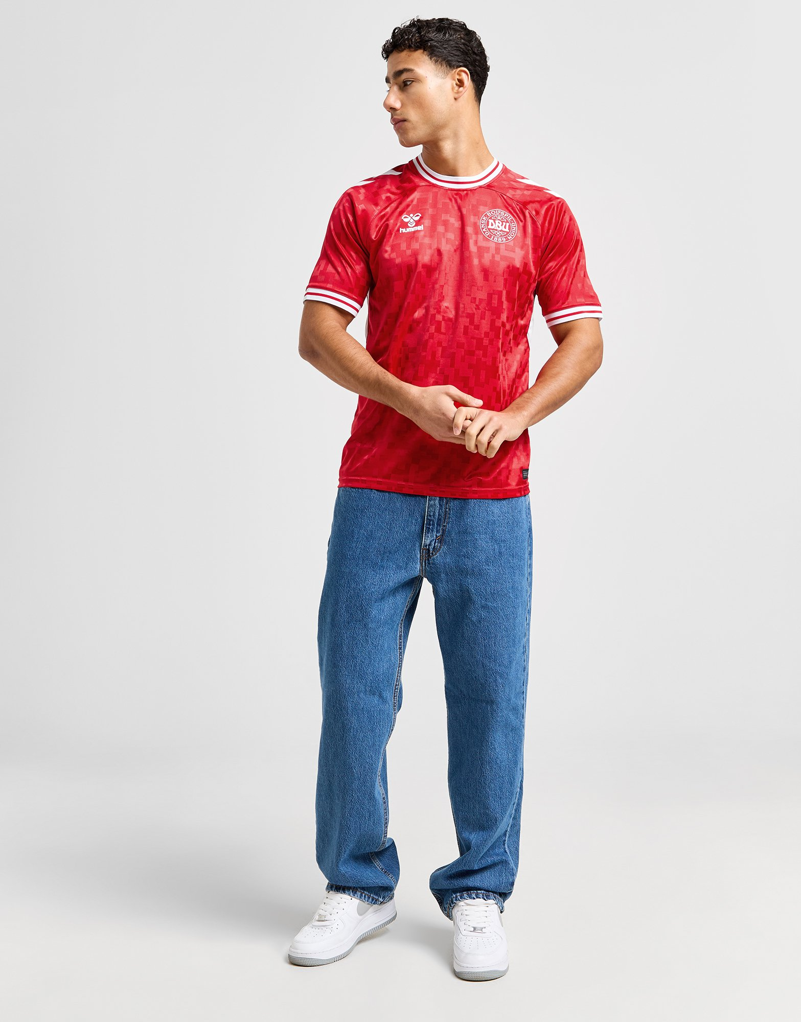Hummel Maillot Domicile Danemark 2024/25 Homme