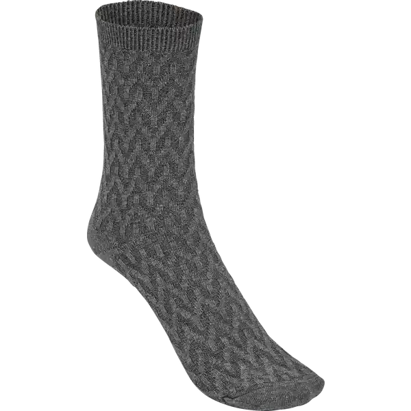 Struktursocke Glitzer anthrazit 35 / 38