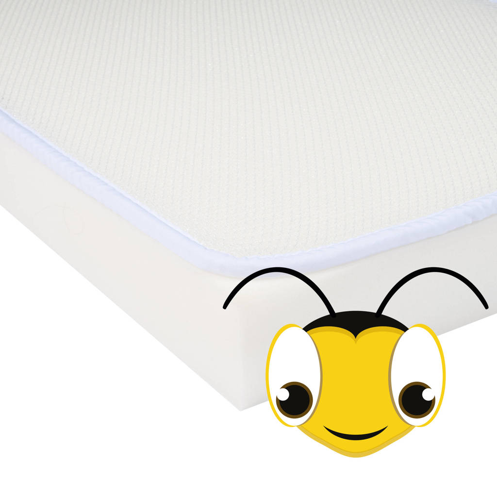 Onze baby slaapt heerlijk!baby matras Bij
