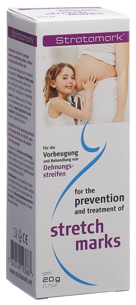 STRATAMARK Gel für die Vorbeugung und Behandlung von Dehnungsstreifen Tb 20 g<br>20 g, Tube, Gel, für die Vorbeugung und Behandlung von Dehnungsstreifen