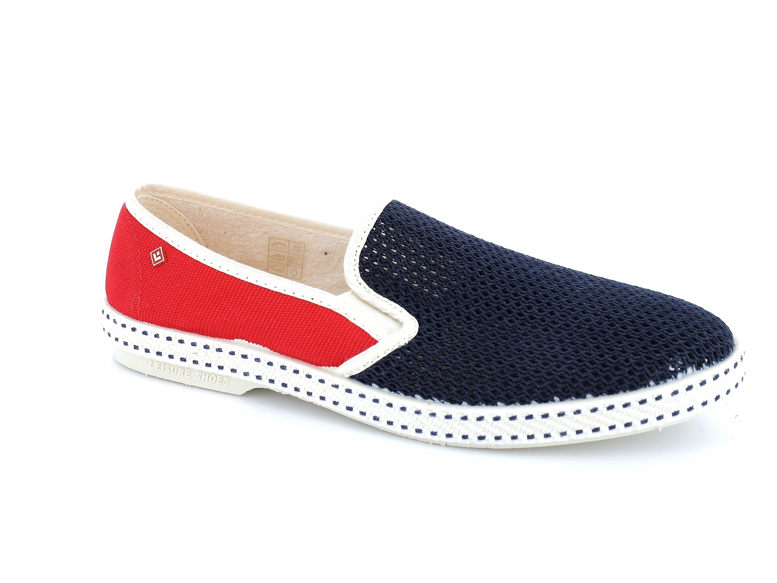 Rivieras-CLASSIC MATCH Textile Marine Rouge